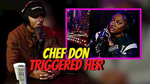 Chef don triggered her with FACTS @ChefDonsWorld @blackmanunfilterednetwork