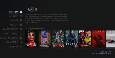 NXTFlix Build Install from Repo