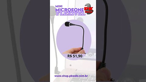 𝓜𝓲𝓷𝓲 𝓶𝓲𝓬𝓻𝓸𝓯𝓸𝓷𝓮 𝓯𝓵𝓮𝔁í𝓿𝓮𝓵 Buscando por microfone flexível? Confira em nossa #lojavirtual #shorts