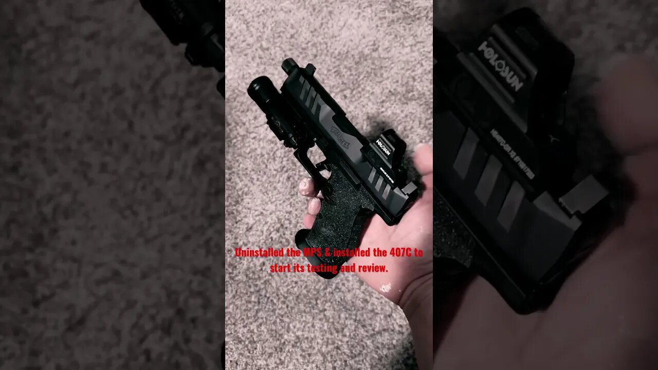 Switching the optics around to test for review! #shorts #trending #pewpew #guns #viral