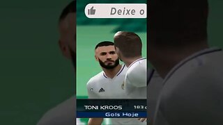 O REAL MADRID DEU SHOW PES 2023 PES PS2