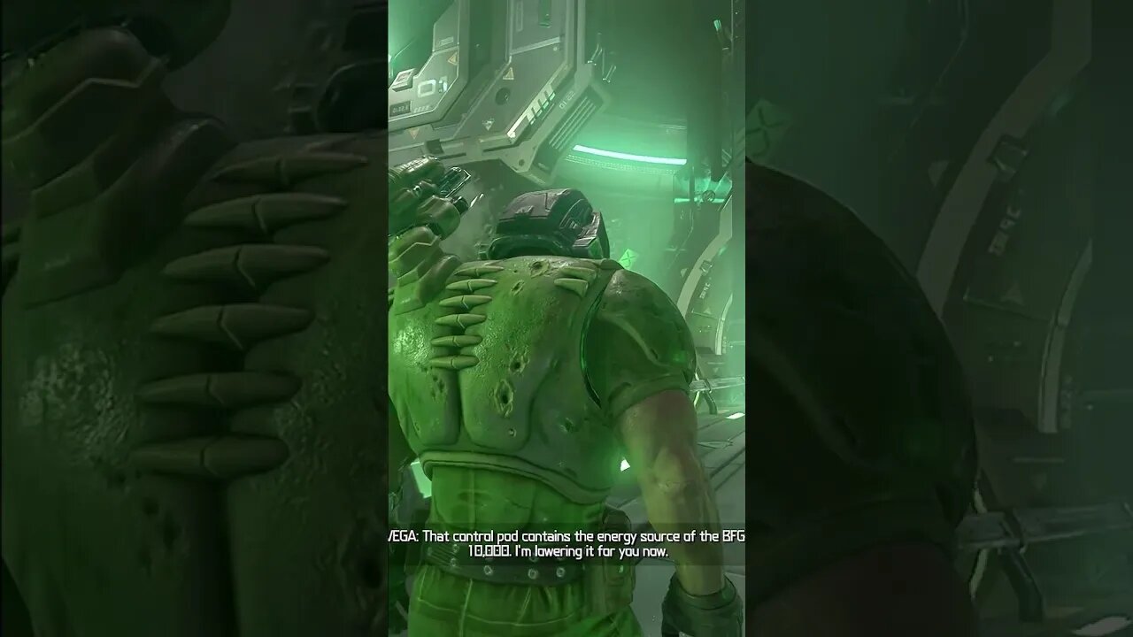 Classic Doom Slayer Walks Like A BOSS #shorts #doometernal #gaming