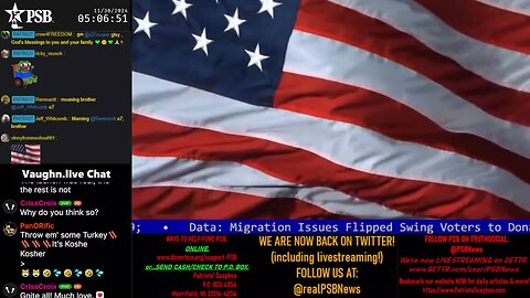 2024-11-30 05:00 EST - Patriots Rising: with Q Trooper & Majjik