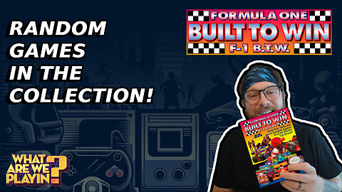 Random Games In The Collection: Formula One Built To Win