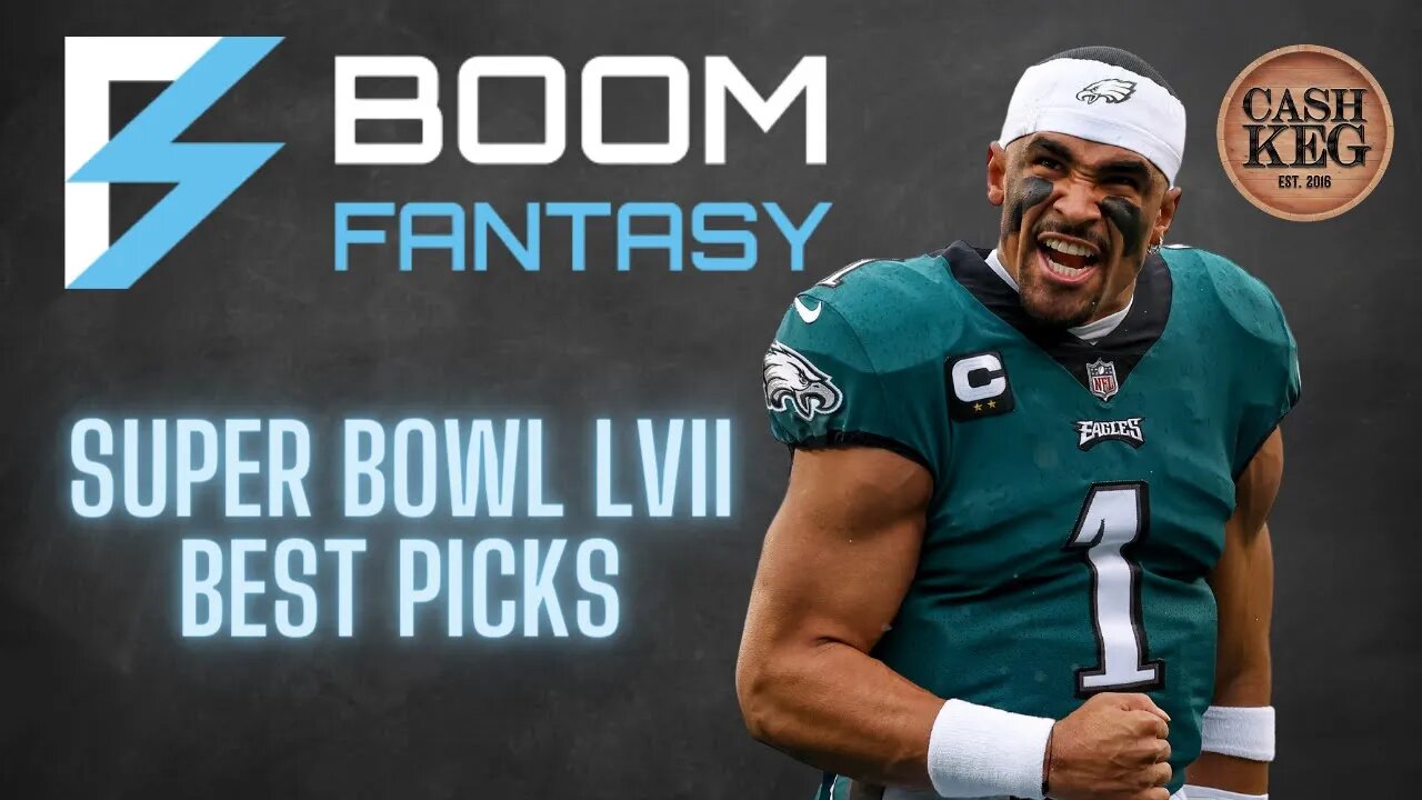 NFL BOOM FANTASY | PROP PICKS | SUPER BOWL 57 | 2/12/2023 | PICK'EM | BETS | SUNDAY