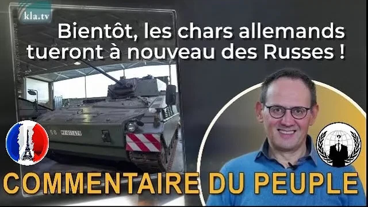Bientôt, les chars allemands tueront à nouveau des Russes !