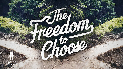 The Freedom to Choose | Moment of Hope | Pastor Brian Lother