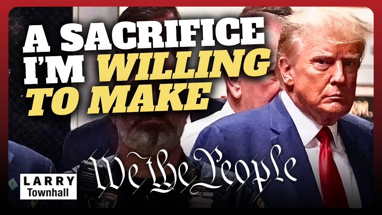 Trump Accepts MARTYRDOM IN PRISON to SAVE THE CONSTITUTION: 'I'll Do That Sacrifice ANY DAY!'