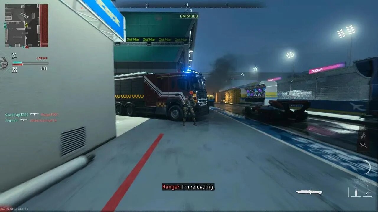 Knife kill