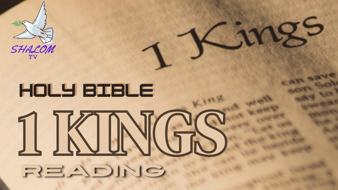 Complete Reading of Book Of 1st KINGS (NIV) | HOLY BIBLE