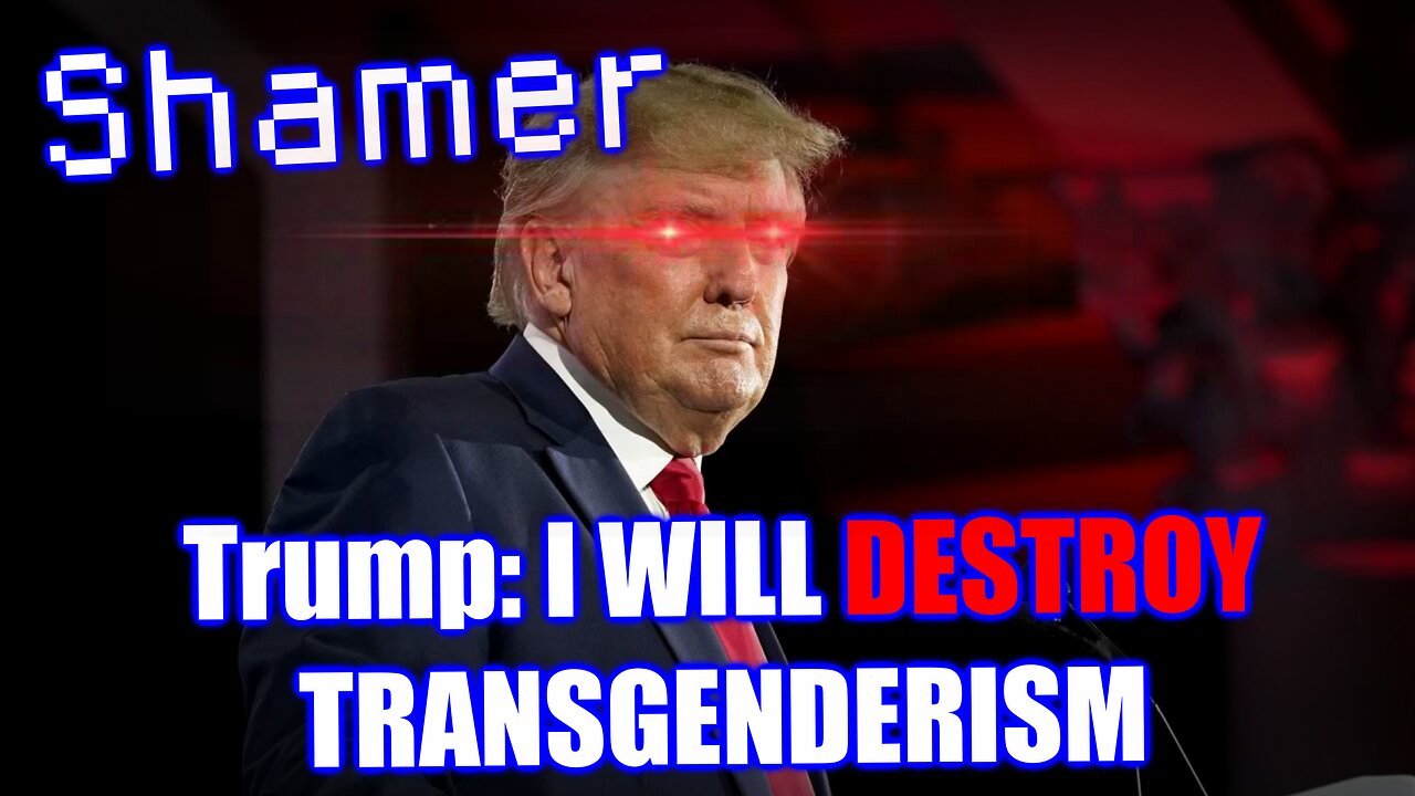 Biden declares COVID is over, TRUMP says he will DESTROY Transgenderism