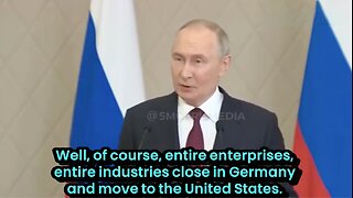 Vladimir Putin Says Who is Benefitting From This (USA) and Who is Not (EU)