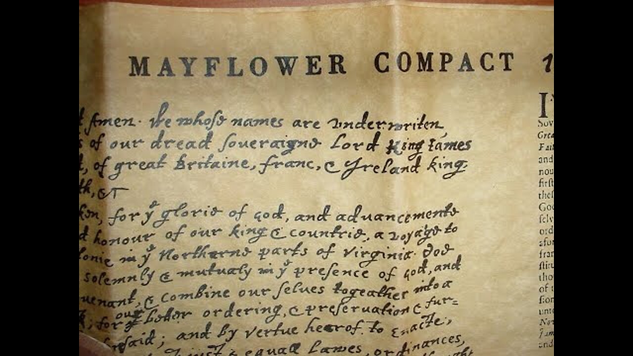 WHY THE 1620 MAYFLOWER COMPACT IS MORE IMPORTANT THAN THE CONSTITUTION- TIM MASCHLER