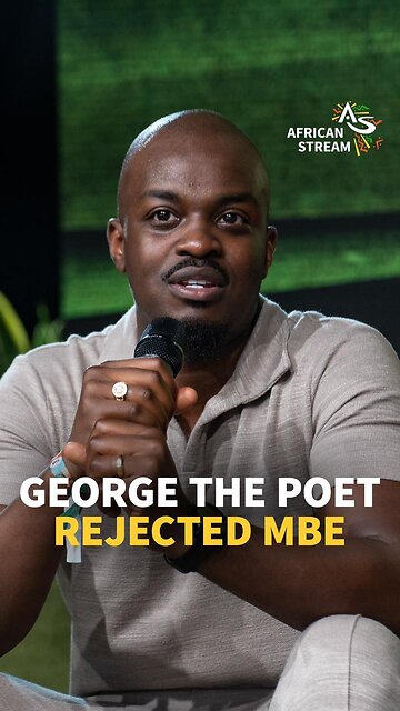 GEORGE THE POET REJECTED MBE