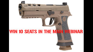 SIG Sauer P320X5 DH3 MINI #1 FOR 10 SEATS IN THE MAIN WEBINAR