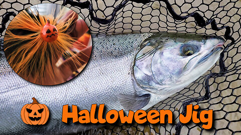 Catching COHO on HALLOWEEN Jigs (Coho Salmon Fishing Vancouver, BC)