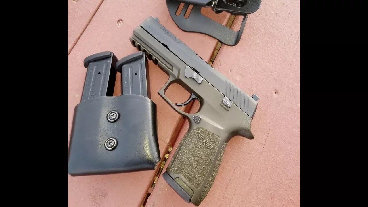 Sig Sauer P320 Post Trigger Recall Range Trip