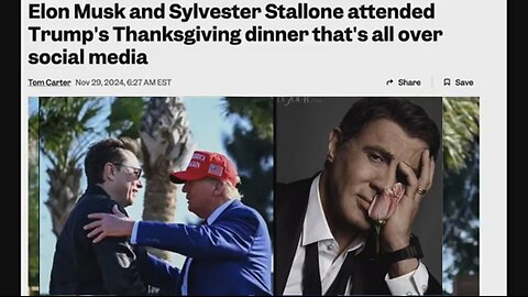 Call: Pedophile Satanist Trump, Elon Musk and Sylvester Stallone in Plain Sight!