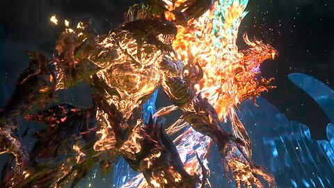 Initial Reaction to Bahamut Fight Final Fantasy XVI!