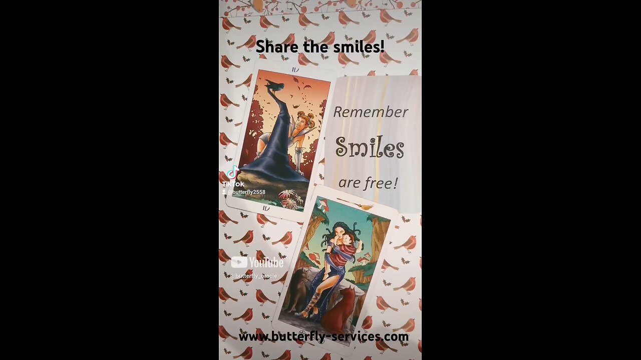 Butterfly Insightful Daily Tarot - keep smiling 😁