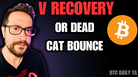 V-Recovery or Dead Cat Bounce - Back To Swing Trading? - Bitcoin Today