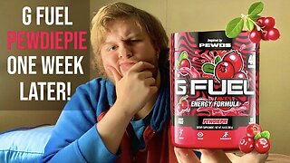 G Fuel “PewDiePie” a Week Later!