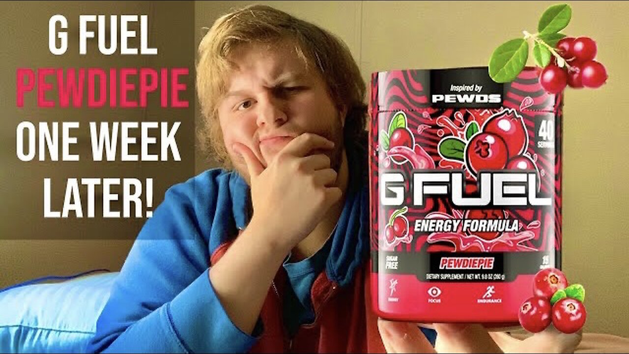 G Fuel “PewDiePie” a Week Later!