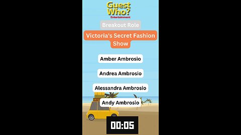 Guest This Actress #201 Like A Quick Quiz? | Victoria's Secret Fashion Show