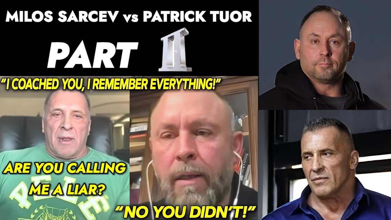 MILOS SARCEV VS PATRICK TUOR PT. 2: NO RESOLUTION