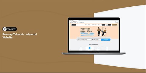 Talentvis Job Portal Website