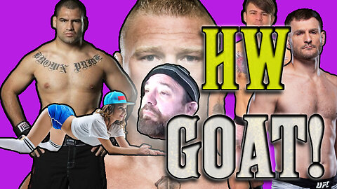 Who Is The REAL GOAT of The UFC Heavyweight Division?! | 5 Wins, 3 Losses, So What?!