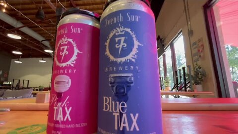 Tampa Bay brewery serving up seltzer to shine light on pink tax