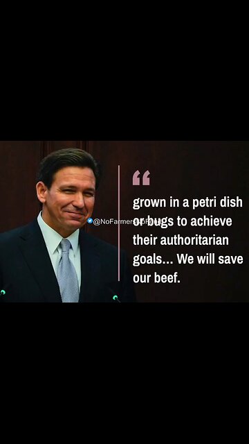 There is a push for people to eat lab-grown meat alongside bugs and insects