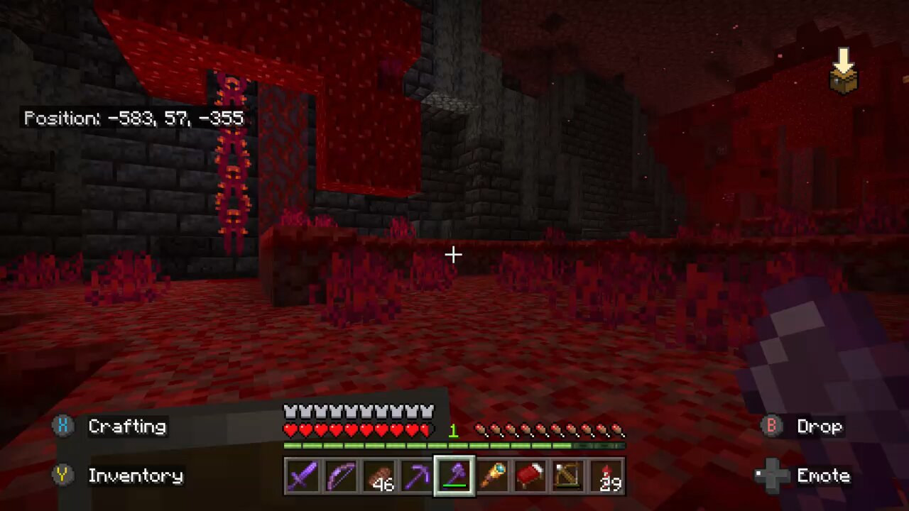 Exploring a bastion ￼Ep 6 part 3 : Kingdoms of Minecraftia Survival let’s play