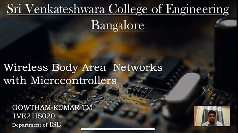 (WBAN) Wireless Body Area Networks with Microcontrollers