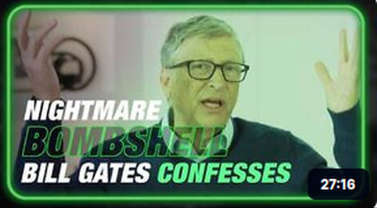 BILL GATES CONFESSES TO ILLEGALLY TESTING NANOBOTS ON HUMANITY VIA MRNA INJECTIONS!