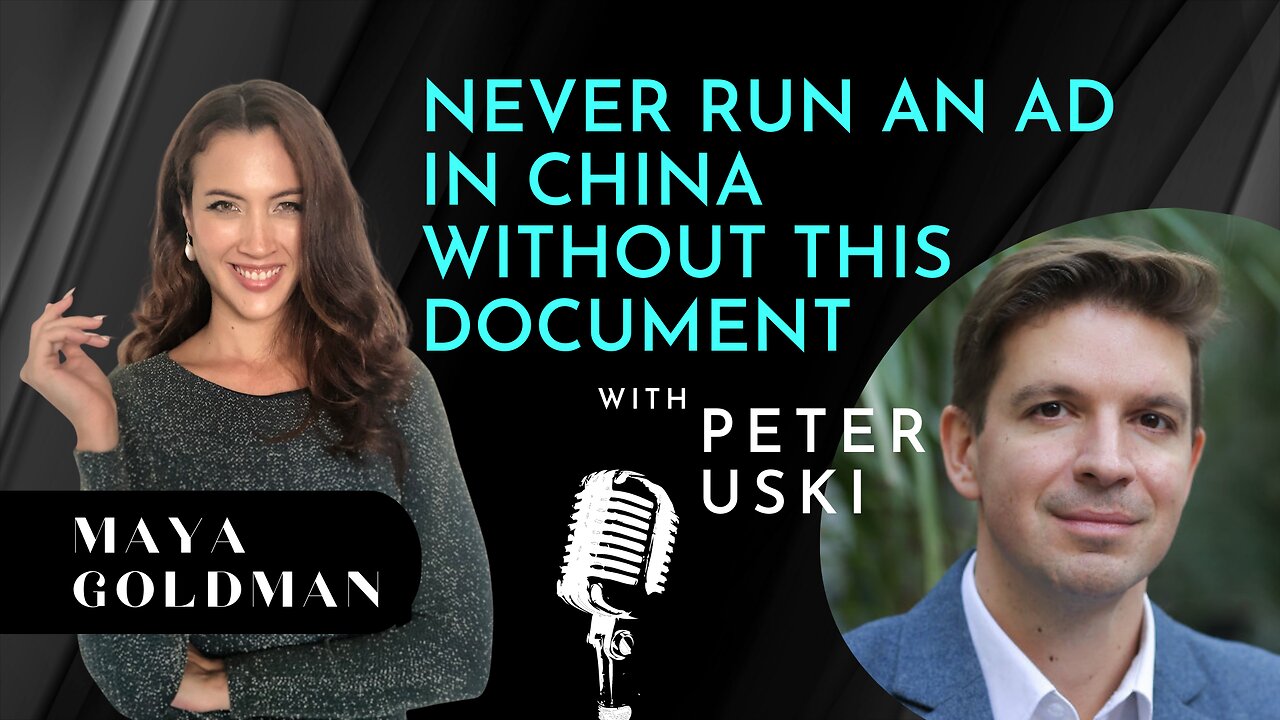 Never Run ads in China without this Document!