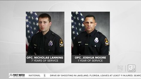 Officers shot in gunshot exachange in Monday night encounter