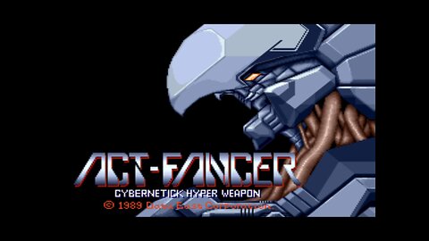 Act-Fancer Arcade Game, Data East 1989, playthrough