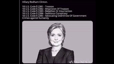 Hillary Clinton - Misprision of Treason