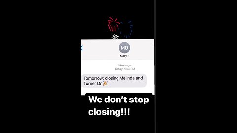 Let’s close!!!!!
