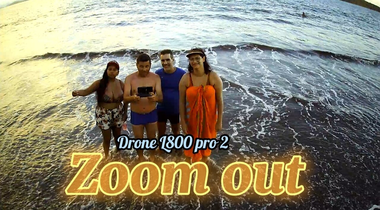 Zoom out com o drone L800 pro 2