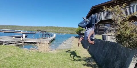 Backflip Fail Broken Neck