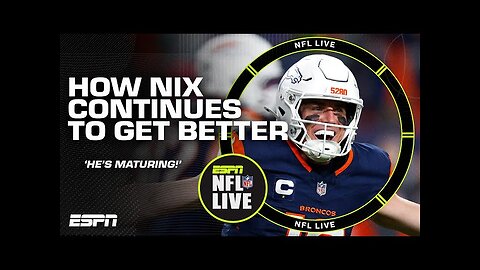 Bo Nix is MATURING right before our eyes 👀 Hawk & Orlovsky talk Browns vs. Broncos | NFL Live