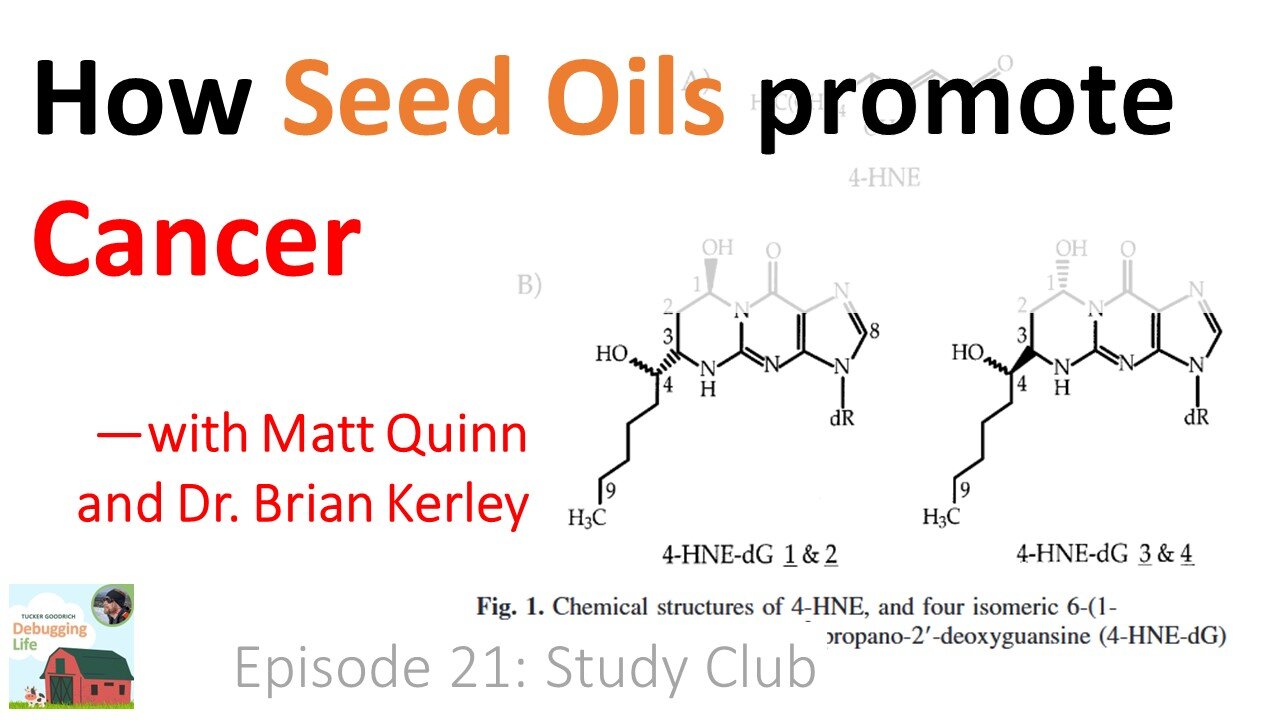 Ep. 21: How Seed Oils Promote Cancer—with Matt Quinn and Dr. Brian Kerley