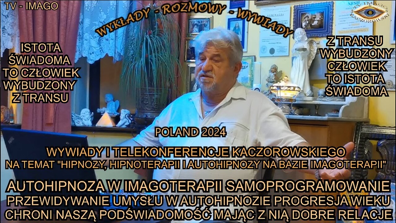 AUTOHIPNOZA W IMAGOTERAPII SAMOPROGRAMOWANIE. PRZEWIDYWANIE UMYSŁU W AUTOHIPNOZIE PROGRESJA WIEKU. CHRONI NASZĄ PODŚWIADOMOŚC MAJĄC Z NIĄ DOBRE RELACJE.