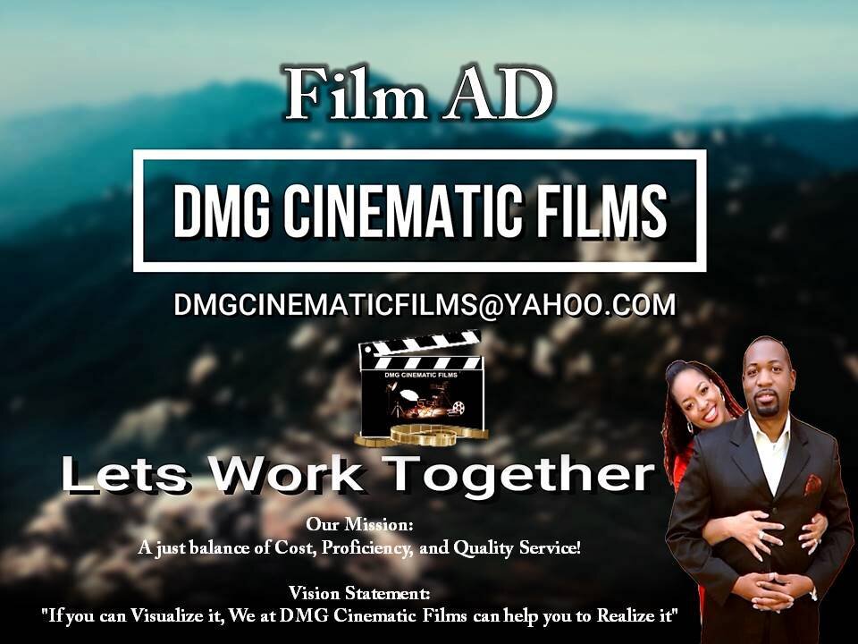 D.M.G. Cinematic Films: Services AD -Let's Work Together