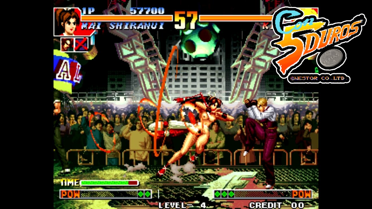 KING OF GLADIATOR (THE KING OF FIGHTERS '97 HACK) - "CON 5 DUROS-1cc" EPISODIO 753