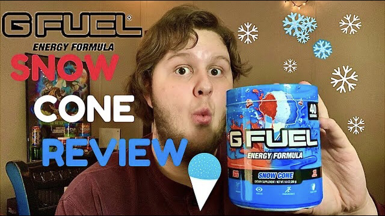 G Fuel “SNOW CONE” Flavor REVIEW!