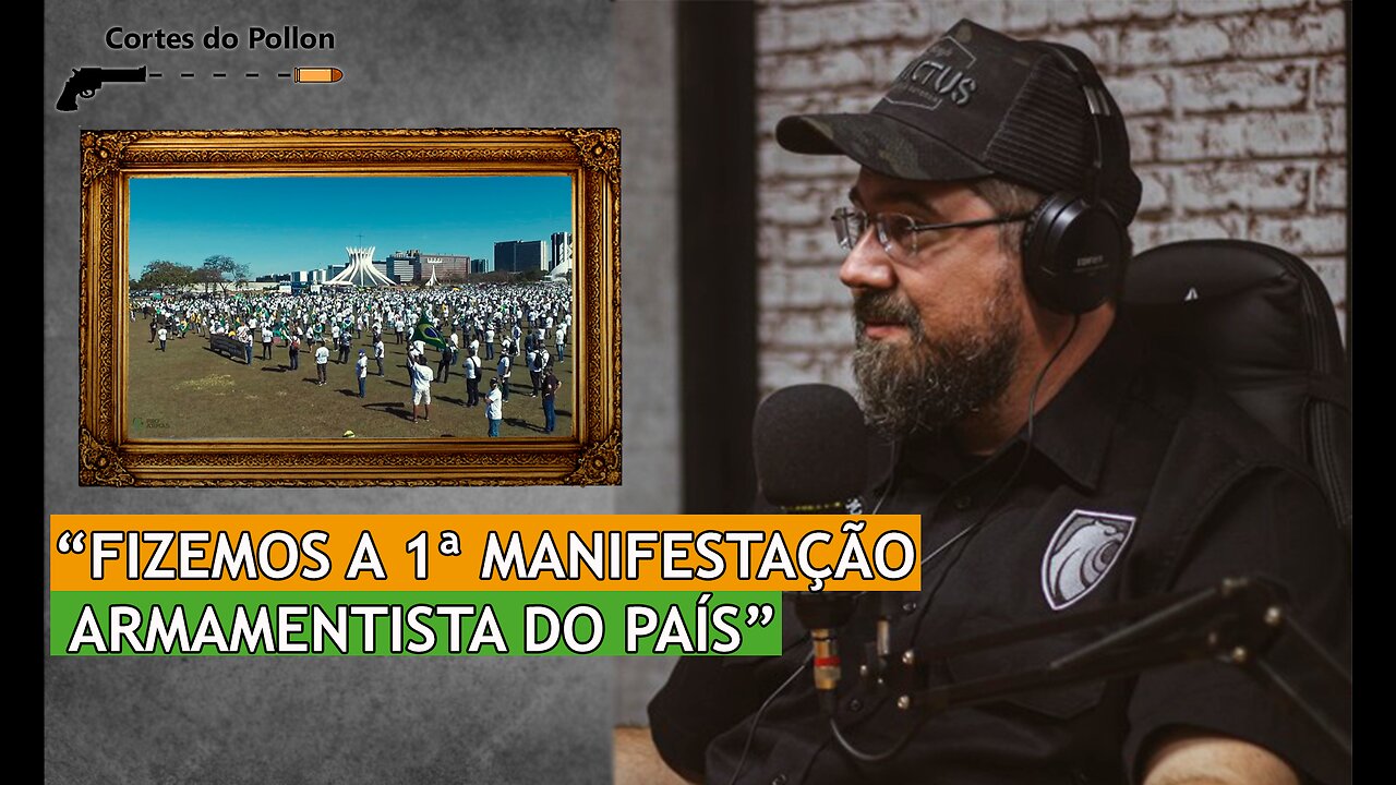 Fizemos a primeira manifestação armamentista do país!